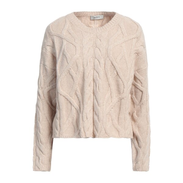 【送料無料】 アルファス テューディオ レディース ニット&セーター アウター Sweaters Beige