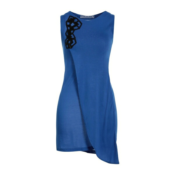 【送料無料】 マラーニ G. レディース ワンピース トップス Mini dresses Blue
