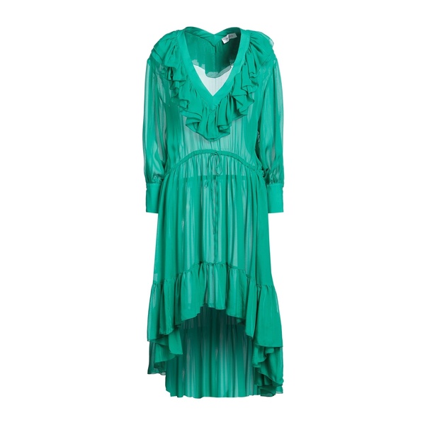 【送料無料】 アリーニ レディース ワンピース トップス Midi dresses Green