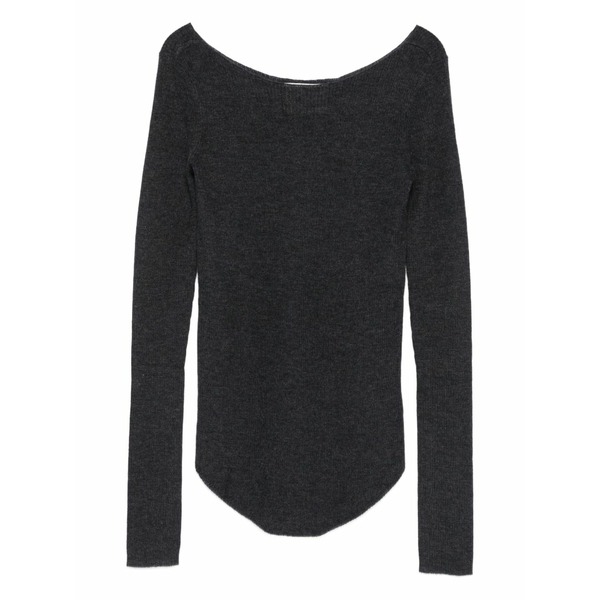 イザベル マラン レディース ニット&セーター アウター Boat-neck sweater Grey｜asty