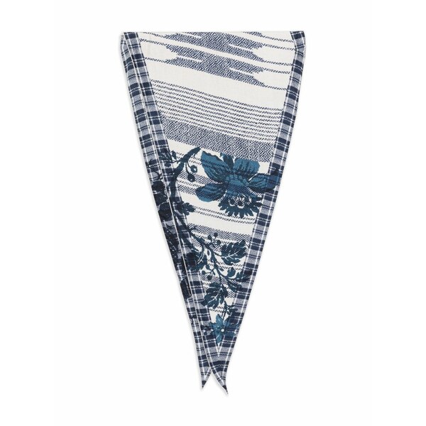 ピエール＝ルイ・マシア レディース マフラー・ストール・スカーフ アクセサリー Aloeuw floral print scarf Blue
