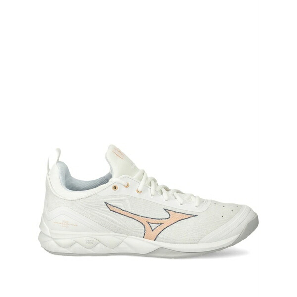 ミズノ レディース スニーカー シューズ Mizuno wave luminous 2 logo-detail sneakers White