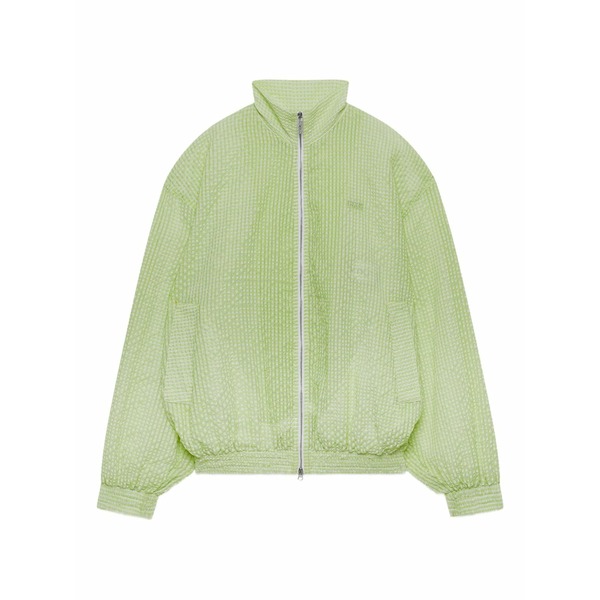 ジーシーディーエス レディース ジャケット&ブルゾン アウター Textured jacket Green|asty