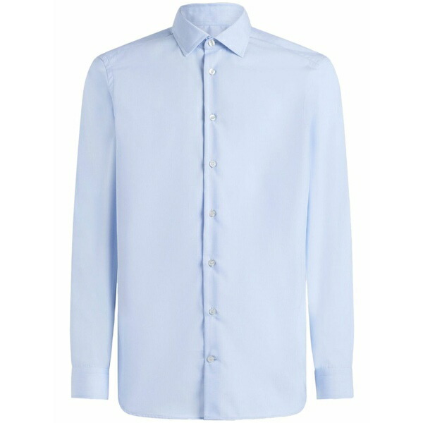 エトロ メンズ シャツ トップス Cotton shirt Blue｜asty