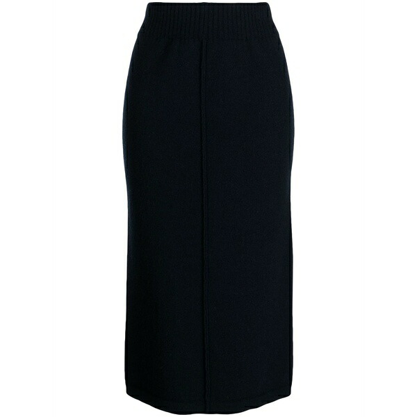 プリングル オブ スコットランド レディース スカート ボトムス Elasticated-waist wool-cashmere blend skirt  Blue