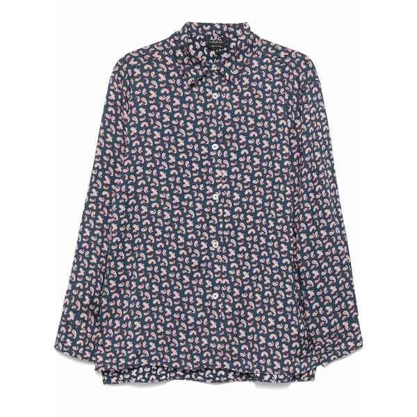 アーペーセー レディース シャツ トップス Gabrielle shirt Blue|asty