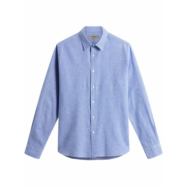 ウール リッチ メンズ シャツ トップス Button-down shirt  Blue