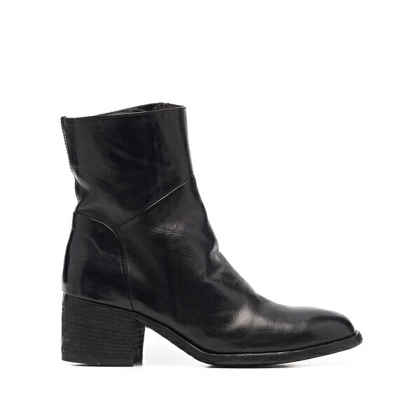 オフィチーネ クリエイティブ レディース ブーツ シューズ Denner ankle boots Black|asty