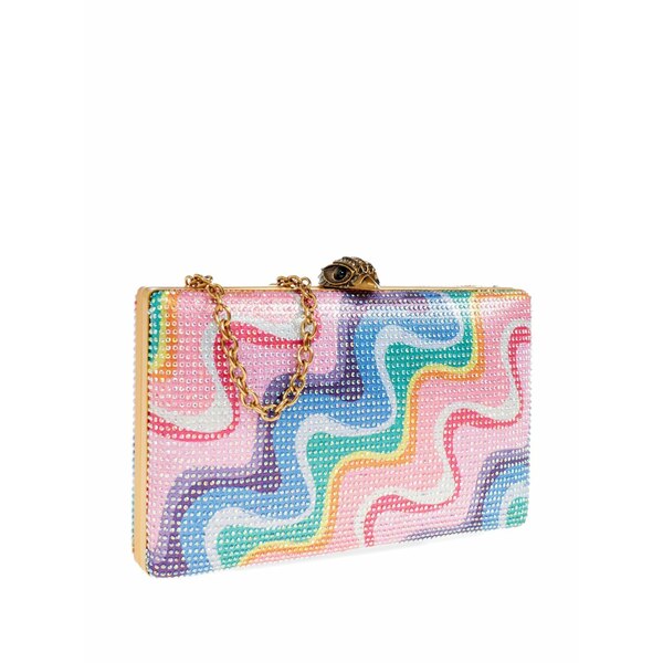 カートジェイガーロンドン レディース クラッチペダル御徒面子 御徒面子 Crystal kensington clutch Pink
