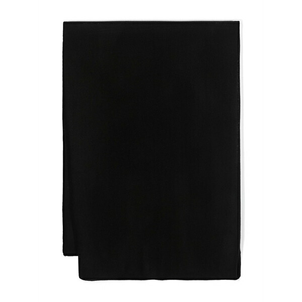 ラルフローレン レディース マフラー・ストール・スカーフ アクセサリー Polo pony-embroidered knitted scarf Black|asty