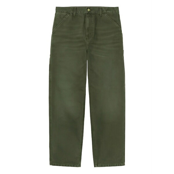 鉄道車両ハート型 メンズ 心地よいズボン下 ボトムス Straight-leg trousers Green