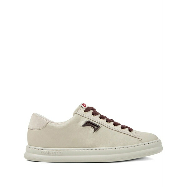 カンペール レディース スニーカー シューズ Runner leather lace-up sneakers Neutrals