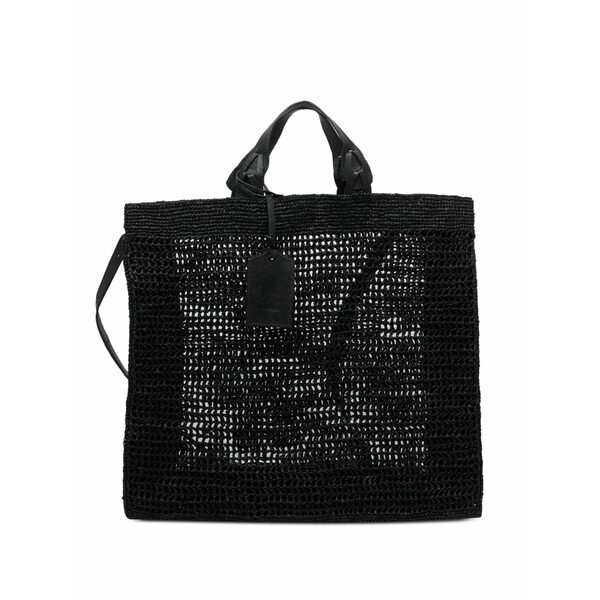アイビリーブ メンズ ショルダーバッグ 御徒面子 Ocean magnetic-closure cross-body bag Black