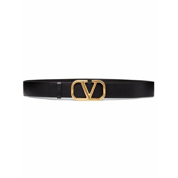 ヴァレンティノ ガラヴァーニ メンズ ベルト アクセサリー 40mm vlogo signature belt Black｜asty 73,040円