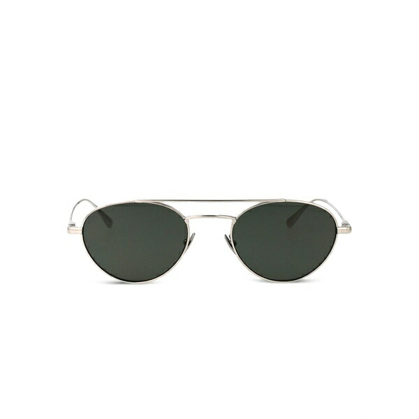 サンローラン アイウェア メンズ サングラス・アイウェア 付属物 Pilot-frame sunglasses Silver バッグ・小物・ブランド雑貨-眼鏡・サングラス