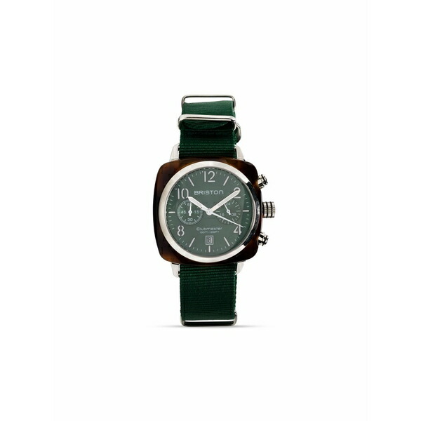 ブリストン メンズ 腕時計 アクセサリー Clubmaster classic 40mm Green