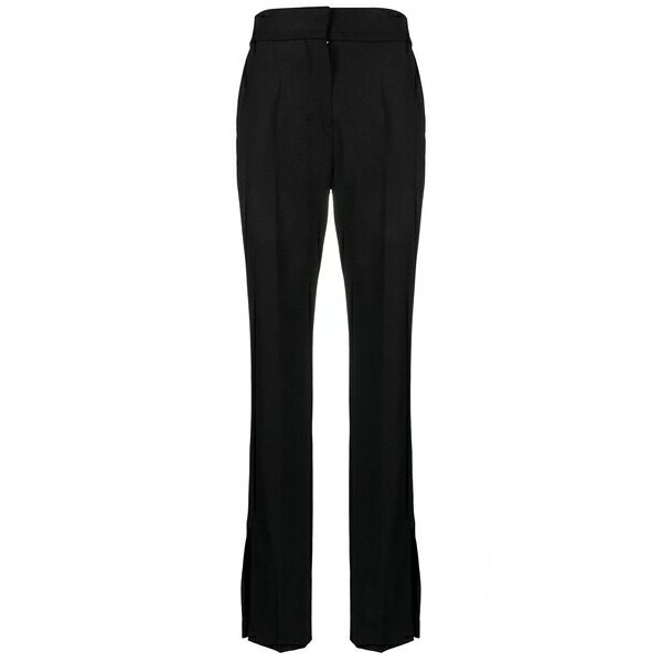 ジャクエムス レディース カジュアルパンツ ボトムス Le pantalon tibau tailored trousers Black|asty