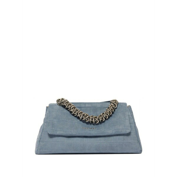 オルチアーニ レディース トートバッグ バッグ Sveva longuette tote bag Blue｜asty
