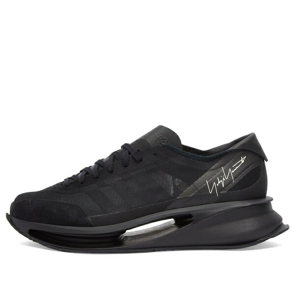 adidas アディダス メンズ スニーカー  【adidas Y-3 S-Gendo Run Triple Black IE5700】  サイズ US_8(26.0cm)