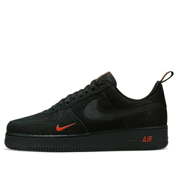 Nike ナイキ メンズ スニーカー エアフォース 【Nike Air Force 1 Low '07 LV8 'Multi-Swoosh Black Crimson' DZ4514-001】 サイズ US_12(30.0cm)｜asty