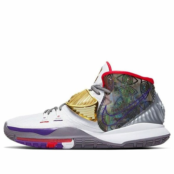 Nike ナイキ メンズ スニーカー 【Nike Kyrie 6 Preheat 'Houston' CN9839-100】 サイズ US_12.5(30.5cm)|asty