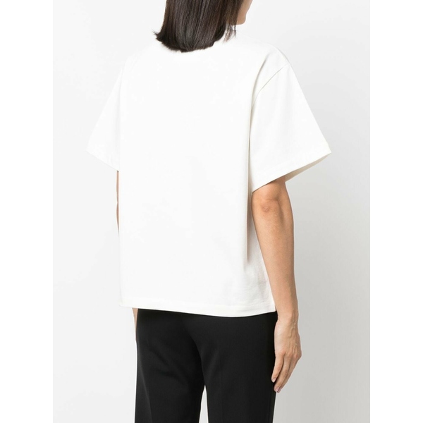 今だけ価格 22SS【新品】JIL SANDER +ロゴ プリント コットン Tシャツ