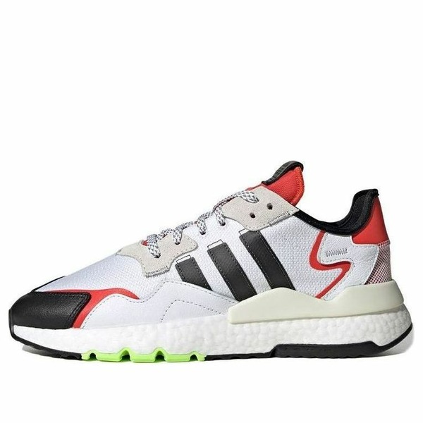 adidas アディダス メンズ スニーカー 【adidas Nite Jogger 'White Black Red' EH1293】 サイズ US_7.5(25.5cm)|asty