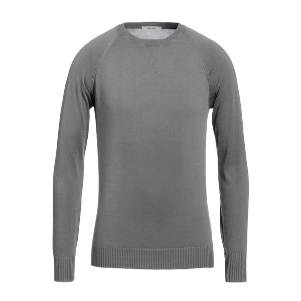 【貨物輸送無料】 アルファス テューディオ メンズ 編み物\u0026プルオーバー アウター Sweaters Grey