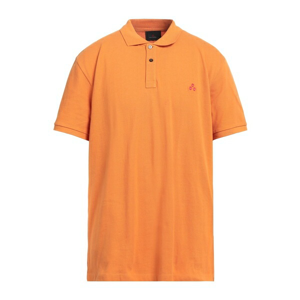 【送料無料】 ピューテリー メンズ Tシャツ トップス Polo shirts Orange