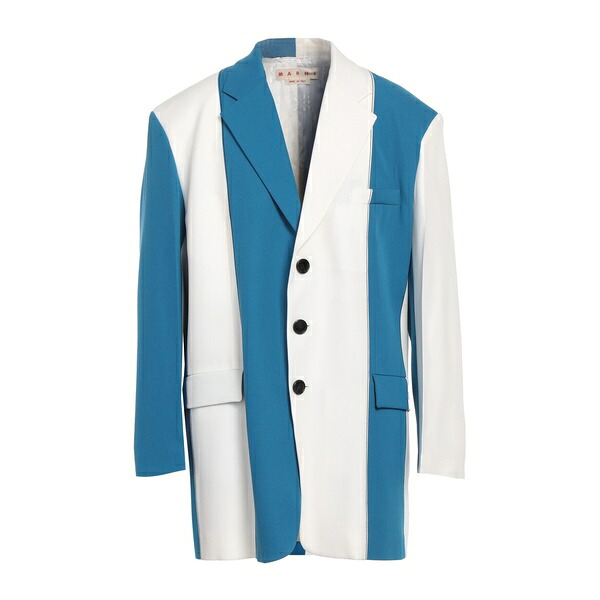 【送料無料】 マルニ メンズ ジャケット＆ブルゾン アウター Blazers White