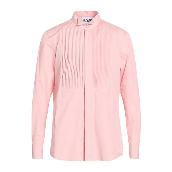 【送料無料】 モスキーノ メンズ シャツ トップス Shirts Pink