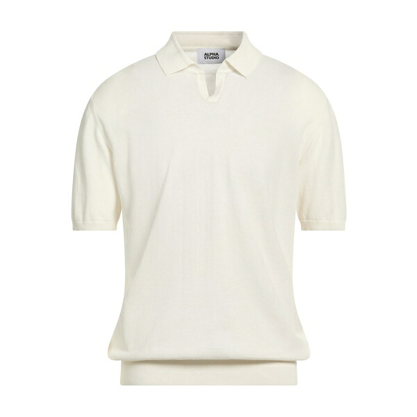 【送料無料】 アルファス テューディオ メンズ ニット&セーター アウター Sweaters White