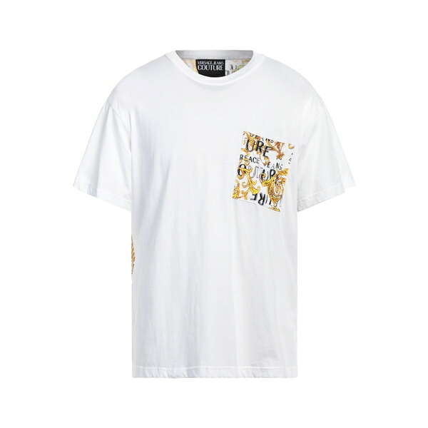 【送料無料】 ベルサーチ メンズ Tシャツ トップス T-shirts White｜asty