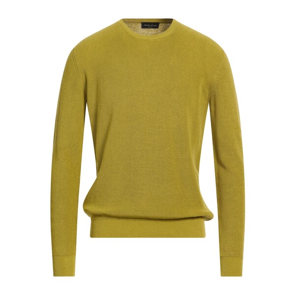 【貨物輸送無料】 ロベルトコリーナ メンズ 編み物\u0026プルオーバー アウター Sweaters Green