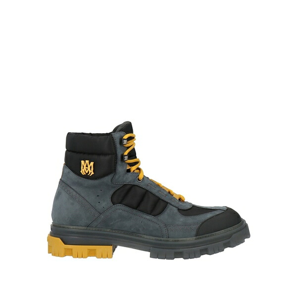 【貨物輸送無料】 アミリ メンズ ブーツ シューズ Ankle boots Grey