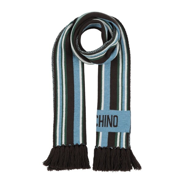 【送料無料】 モスキーノ メンズ マフラー・ストール・スカーフ アクセサリー Scarves Brown