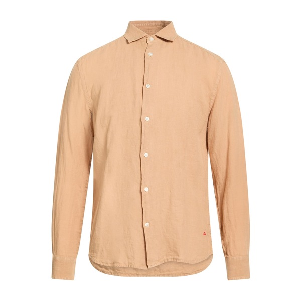 【送料無料】 ピューテリー メンズ シャツ トップス Shirts Brown|asty