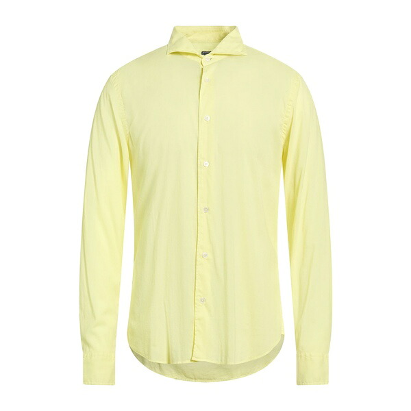 【貨物輸送無料】 フェデーリ メンズ プルオーバー トップス Shirts Yellow メンズファッション-トップス-カジュアルシャツ