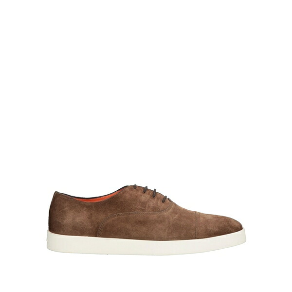 【送料無料】 サントーニ メンズ スニーカー シューズ Sneakers Brown