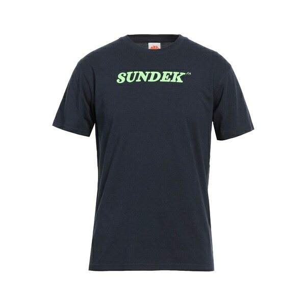 【送料無料】 サンデッキ メンズ Tシャツ トップス T-shirts Blue
