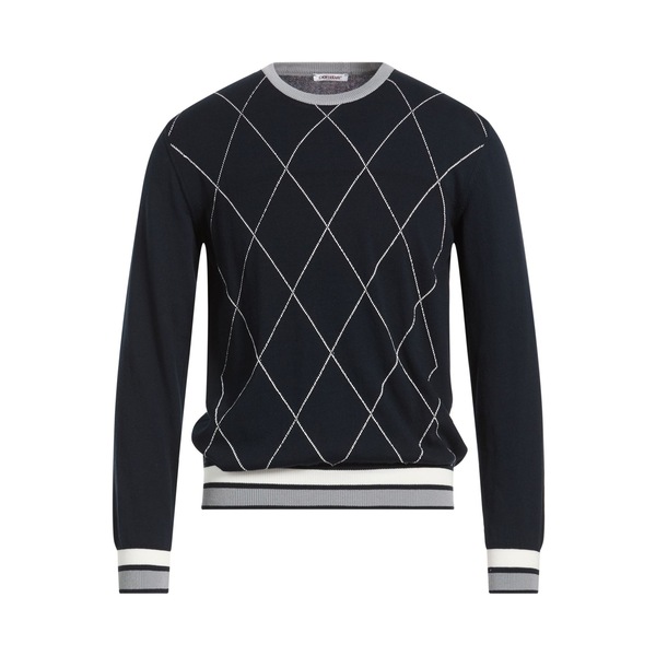 【貨物輸送無料】 ジョフェラーリ メンズ 編み物\u0026スウェーター アウター Sweaters Blue