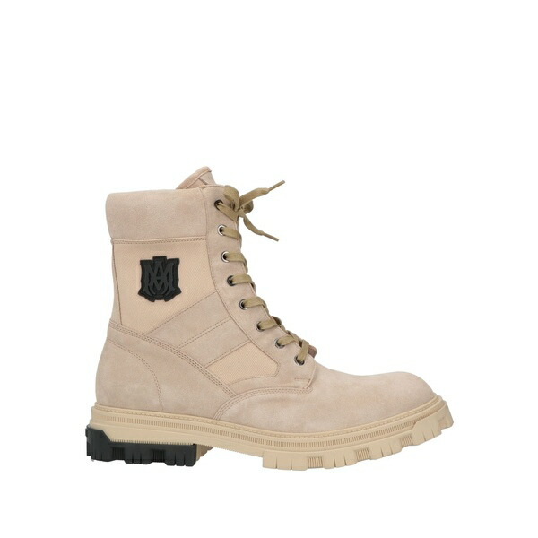 【貨物輸送無料】 アミリ メンズ ブーツ シューズ Ankle boots Beige