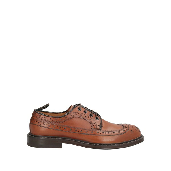 【送料無料】 ファビ メンズ ドレスシューズ シューズ Lace-up shoes Brown