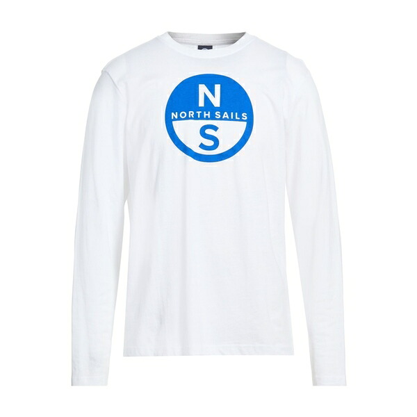 【送料無料】 ノースセール メンズ Tシャツ トップス T-shirts White