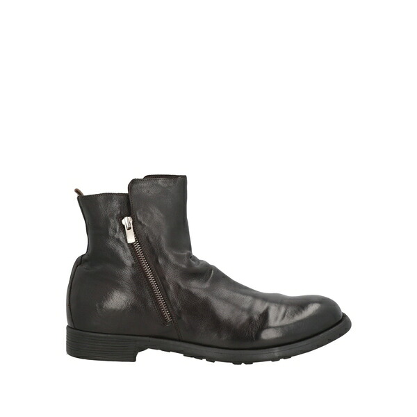 【貨物輸送無料】 オフィシンクリエイティブ メンズ ブーツ シューズ Ankle boots Brown