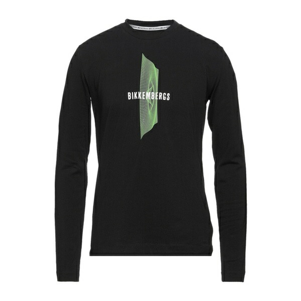 【送料無料】 ビッケンバーグス メンズ Tシャツ トップス T-shirts Black
