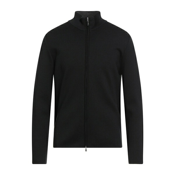 【送料無料】 グランサッソ メンズ カーディガン アウター Cardigans Black｜asty
