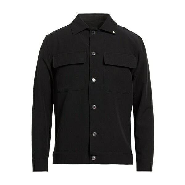 【送料無料】 ヴェルナ メンズ シャツ トップス Shirts Black