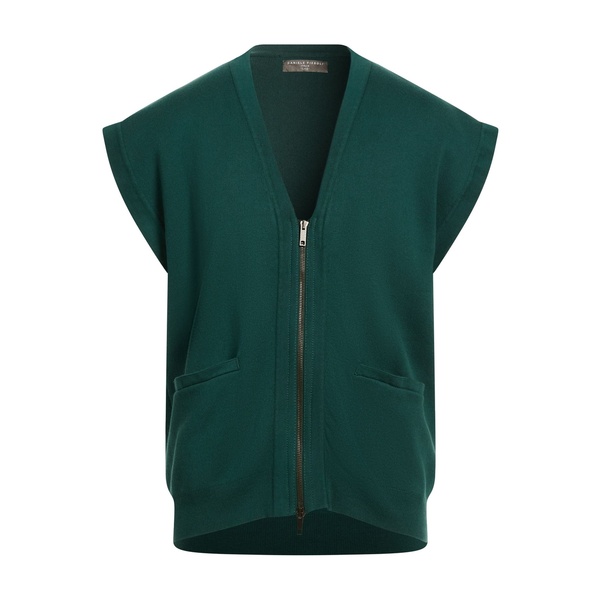 【貨物輸送無料】 ダニエル フィエゾリ メンズ 編み物\u0026プルオーバー アウター Cardigans Green
