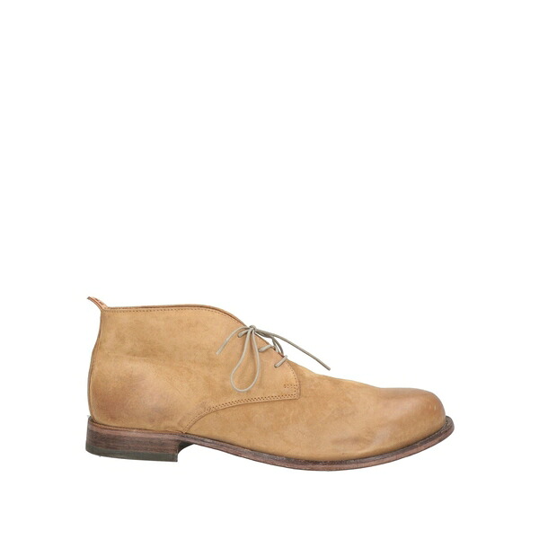 【貨物輸送無料】 モマ メンズ ブーツ シューズ Ankle boots Beige